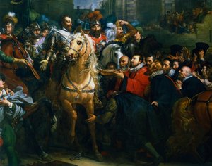 1594年3月22日、19世紀、パリに入るフランスのヘンリー4世