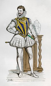 ヘンリー1世、ギース公、フランスの兵士および政治家、16世紀1882〜1884年 作： Unbekannt
