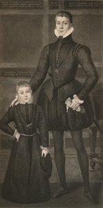 ヘンリー卿ダーンリーと彼のチャールズ兄弟、16世紀、1904年 作： Unbekannt
