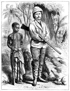 ヘンリーモートンスタンレー1841-1904、ウェールズ人ジャーナリスト兼探検家、19世紀