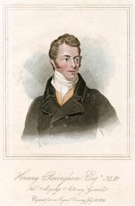 ヘンリーピーターブロアム、初代男爵ブロアムとヴォー、スコットランドの弁護士兼政治家、c1820 作： Unbekannt