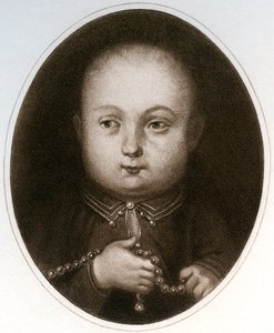 子供の頃のヘンリー8世、1902年 作： Unbekannt