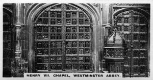 ヘンリー7世礼拝堂、ウェストミンスター寺院、ロンドン、c1920年代 作： Unbekannt