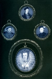ヘンリー7世、ヘンリー8世、エドワード6世、エリザベス1世、16世紀、1896年 作： Unbekannt