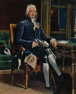 タリーランド公爵1754-1838、1934年。