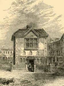 1750年頃のヒックスホール、c1872。 作： Unbekannt