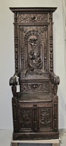 ハイバックストール、1534年。 作： Unbekannt