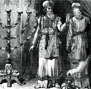 大祭司、エポドとリネンのローブを示す、c1880 作： Unbekannt