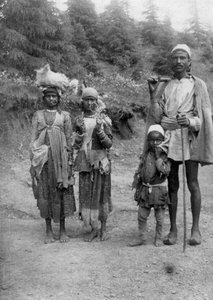 山岳民族、チャクラタ、1917年 作： Unbekannt