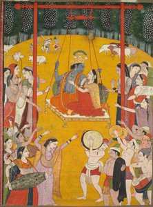 Hindola Raga、c。 1790-1800。 作： Unbekannt