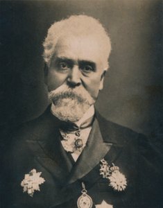 ハイラムスティーブンスマキシム、1840〜1916年。アメリカ生まれのイギリス人発明家兼エンジニア、1894-1907年 作： Unbekannt