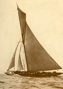 陛下ヨットブリタニア、c1930。 作： Unbekannt