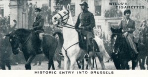 ブリュッセルへの歴史的参入、1918 1937 作： Unbekannt