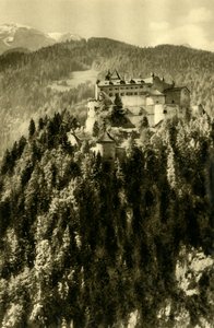 ホーエンヴェルフェン城、オーストリア、ヴェルフェン、c1935。 作： Unbekannt
