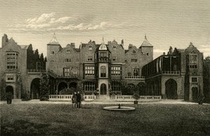 Holland House、ケンジントン、c1876。 作： Unbekannt