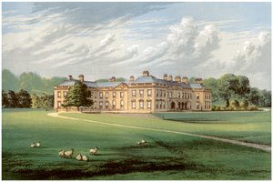 Holme Lacy、ヘレフォードシャー、バロネットスタンホープの家、c1880 作： Unbekannt