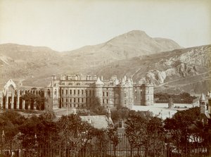 ホリールード宮殿、スコットランド、エジンバラ、1887