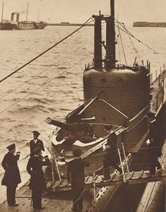 ホーム艦隊訪問-キングエドワードはイッカク潜水艦に搭乗、1936年1937年