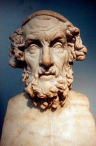 ギリシャの壮大な詩人ホーマー 作： Unbekannt