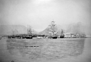 ハワイ、ホノルル、1885-1890 作： Unbekannt