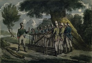 ホーンオーケストラ、1820年頃 作： Unbekannt