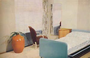 ホテルの寝室、1940 作： Unbekannt