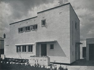 フランクワディントン作「Lancs。Hoghton House」、1942年