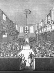 1845年のジョージ2世の下院 作： Unbekannt