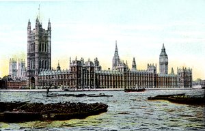 国会議事堂、ロンドン、20世紀 作： Unbekannt