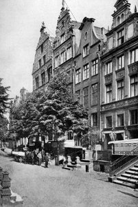 Brodbankengasse、Danzig、c1922の家 作： Unbekannt