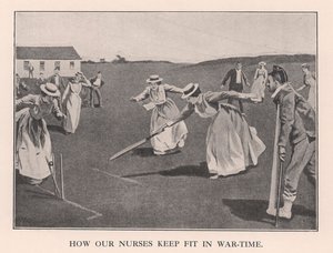 看護師が戦時中どのように適応するか、1901年1912年 作： Unbekannt