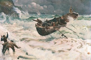 ボートが帰ってきた方法1886、c1902。 作： Unbekannt