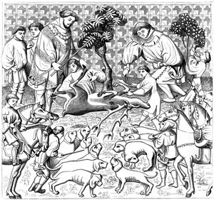 クワガタの皮を剥ぐ方法、15世紀、1849 作： Unbekannt