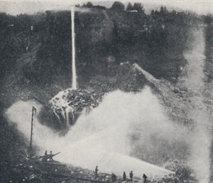 油圧鉱業、1923年。 作： Unbekannt
