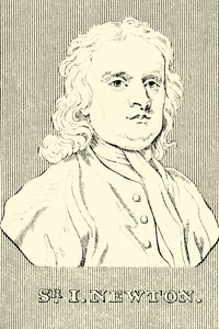I.ニュートン、1642-1727、1830年。 作： Unbekannt