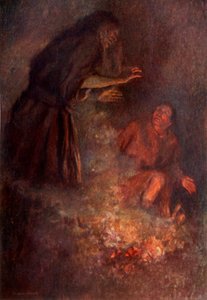 「彼女の顔がどれほど黒いかを見て、私は恐怖で身震いしました」、1917年. 作： Unbekannt