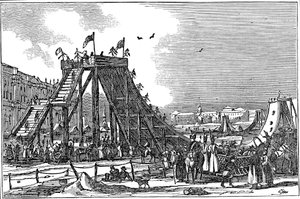 アイスマウンテン、人工スレッジラン、ロシア、1833 作： Unbekannt