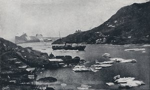 セントジョンズハーバーの氷山、1924年