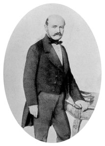 イグナズフィリップセンメルヴァイス1818〜1865年、19世紀のハンガリー産科医 作： Unbekannt