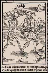 セバスチャン・ブラント著 『船の愚者』 1497年の挿絵。 作： Unbekannt
