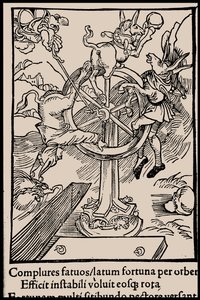 セバスチャン・ブラント著 『船の愚者』 1497年の挿絵。 作： Unbekannt