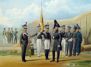 帝国救命軍サッパー大隊、1812年。  