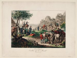 1813年3月のロシア帝国騎兵隊