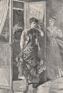 In Came a Storm of Wind, Rain and Spray - and Portia The Galaxy, An Illustrated ..., December 1869. 作： Unbekannt