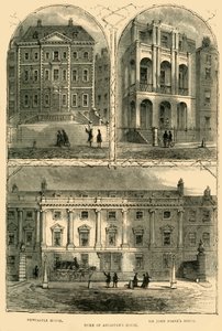 リンカーンズインフィールズ、1881年。