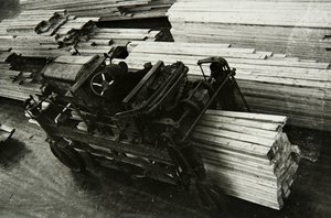 木工工場で、ロシア、1950年代 作： Unbekannt