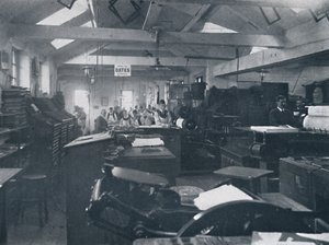 1916年に作曲室で 作： Unbekannt