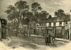 ハイストリート、1898年。 作： Unbekannt