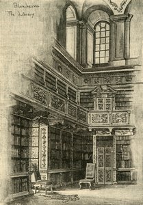 図書館では1870年、1898年。 作： Unbekannt
