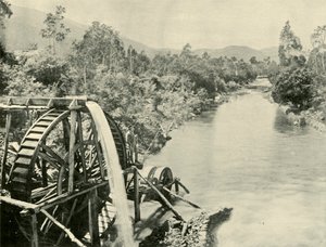 オーブン川、ジャーマンタウン、1901年。 作： Unbekannt